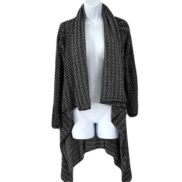 Dynamite/ 🧂Knit  salt & pepper open front cardigan/ Size US XS - Picture 1 of 10